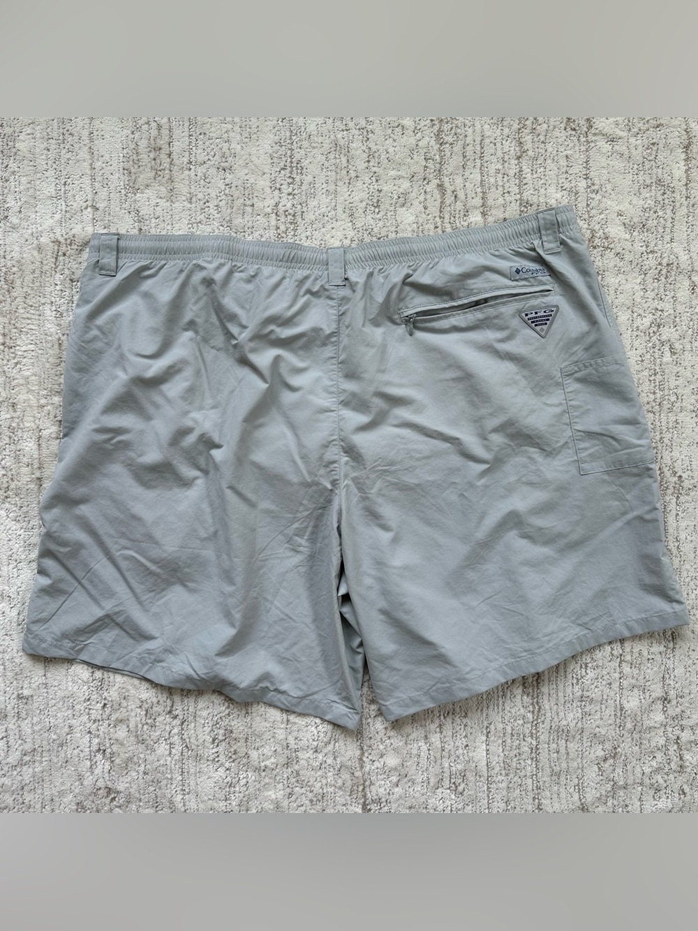 Columbia PFG Backcast III Water Shorts Big&Tall Size 3XL 8” Inseam Cool Grey - Picture 2 of 12